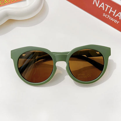 Lunettes de soleil classiques pour enfants, protection solaire, pour garçons et filles, plusieurs couleurs, protègent les yeux, lunettes de soleil UV400 pour bébés et enfants