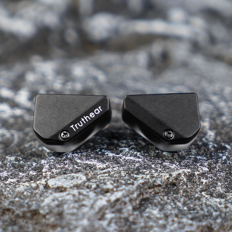 Auricolari cablati ibridi Truthear HEXA 1DD+3BA – Monitor in-ear IEM ad alta fedeltà con cavo placcato argento 0.78 2Pin