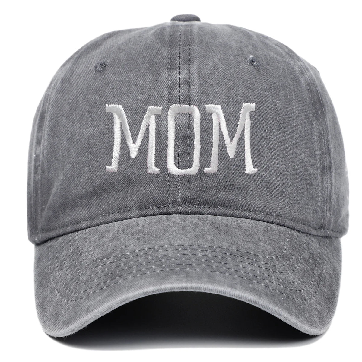 Mom and Dad Embroidered Baseball Hat Retro Sports Running Sunscreen Leisure Daily Versatile Travel Duck Tongue Hat