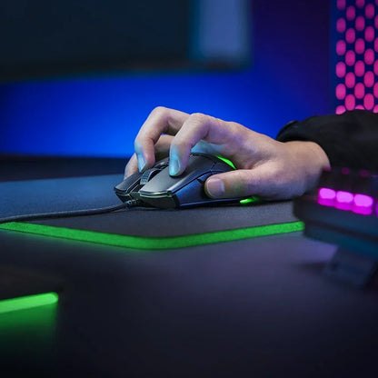 Razer Regalo de Año Nuevo Thunder Snake Viper Mini Ratón Gaming Esports con Cable para Ordenador y Portátil, Luz RGB, para Manos Pequeñas