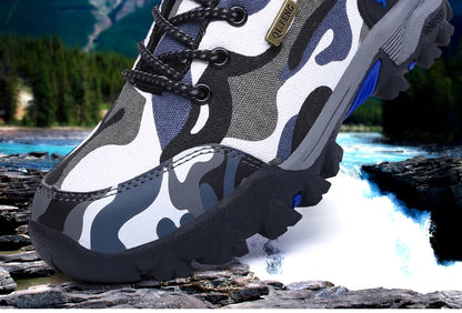 Casual Shoes Men Summer Outdoor Sneakers Women’s Footwear Trainer Waterproof Camouflage Army Shoe Male Military Shoes Tennis Jeans