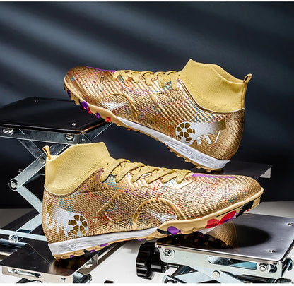 Professional Football Boots Men Soccer Shoes Society Football Cleats Ultralight Training Soccer Sneakers Men Outdoor Sports Shoe