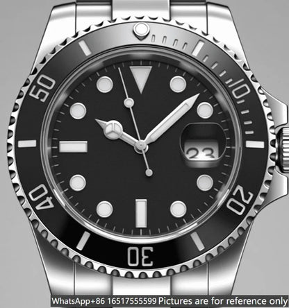 40mm Men's Automatic Movement 904l Stainless Steel Luxury Watches-r