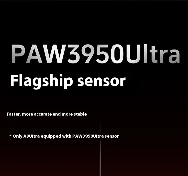 Ratón gaming inalámbrico ATK A9 Ultra Tri Mode 8K 53g ligero A9/A9 SE/A9 Plus/A9 Pro para PC e-sports, regalo personalizado