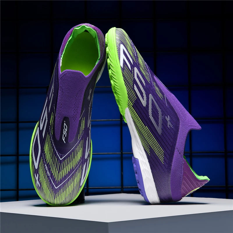 Nuevas botas de fútbol para hombre, tacos para césped, futsal, cómodas, ultraligeras, FG, antideslizantes, para interior y adultos