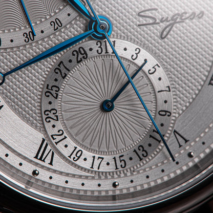 2023 Sugess Watch of Men Automatic Mechanical Moon-Phase Wristwatches Power Reserved  Sapphire WaterResistant Tianjin Movement