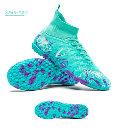 Nuove scarpe da calcio professionali da uomo antiscivolo, unisex, traspiranti, per futsal e sport, nuovi tacchetti ultraleggeri per dropshipping