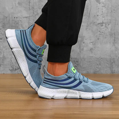 Chaussures de dehors Décontractées pour Homme, Baskets Légères et Respirantes, Plates, Anti-Allure, Course en Plein Air, Marche, Tennis, d'Athlétisme, Jogging