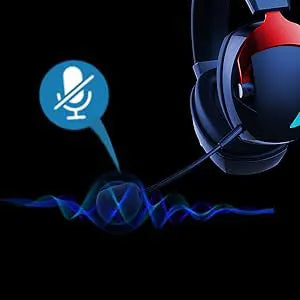 Cuffie gaming wireless con microfono rimovibile a cancellazione del rumore – Wireless 2.4G, Bluetooth 5.3 e connessione cablata 3.5mm per PS5, PC, Xbox e dispositivi mobili