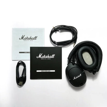 Marshall MONITOR II A.N.C. Cuffie wireless con cancellazione del rumore – Headset Bluetooth premium over-ear con bassi profondi, microfono e audio gaming