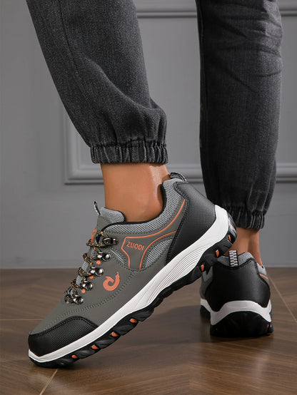 Zapatillas de senderismo para hombre nuevas, transpirables, ultraligeras y antideslizantes, para deportes al aire libre, camping y running