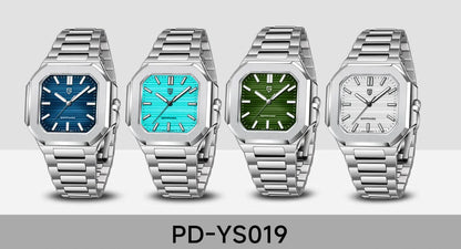 PAGANI DESIGN New V2 Men's Square Quartz Watch Top Luxury Brand Sports Waterproof Sapphire Stainless Steel Quartz Watch
