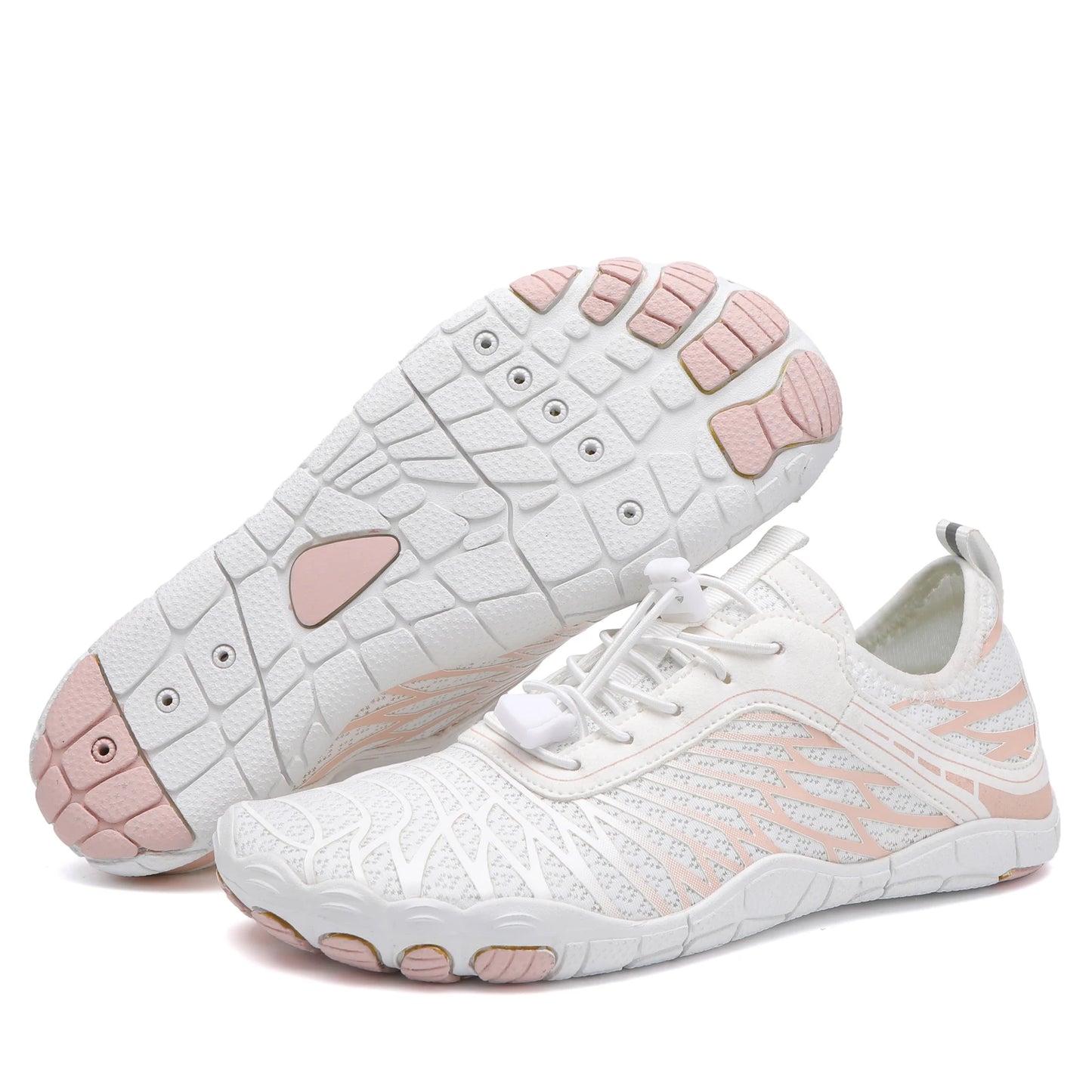 Large size Wading Shoes Men's Women's Outdoor Barefoot Beach Shoes Breathable Swimming Fitness Shoes Unisex Water Sports Shoes