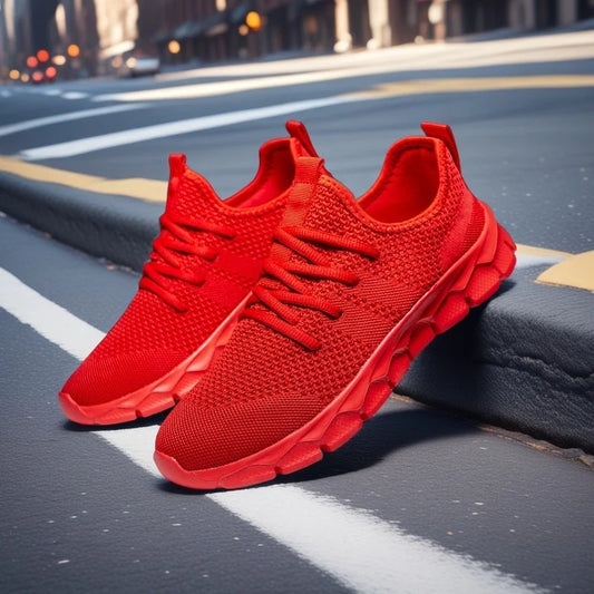 Zapatillas deportivas para hombre de malla ligeras; zapatos planos informales para mujer; zapatillas deportivas de running para hombre; zapatillas de tenis blandas y transpirables; zapatillas deportivas para hombre.