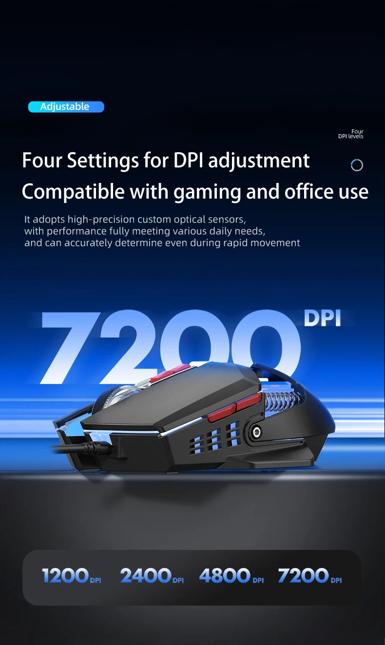 Tastiera meccanica mini APAYADO K61, cablata, 61 tasti, RGB Phantom, nera/bianca, switch meccanici rossi/blu per gaming, portatile 60%