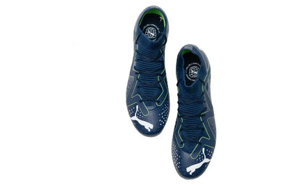 Chaussures de football Puma Future Match, bout rond, confortables, MG (crampons courts en caoutchouc), amortissantes, durables, respirantes, 107373-03