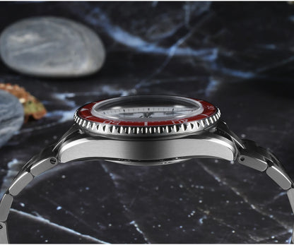 San Martin 2025 New Enamel Dial Full Luminous 39mm Dive Watch Luxury Men Watch NH35 Automatic Mechanical Waterproof 200m SN0129
