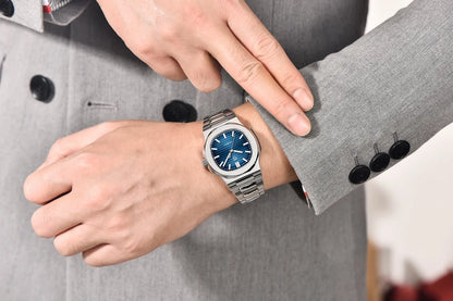 PAGANI DESIGN 2026 Nuovo orologio automatico di lusso da uomo, orologio da polso meccanico in acciaio inossidabile con vetro zaffiro, quadrante tonneau 40MM