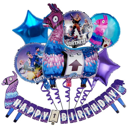 Fortnite, carini palloncini creativi nuovi, decorazioni alla moda, personalizzate e di alto valore per soggiorno, camera da letto e feste