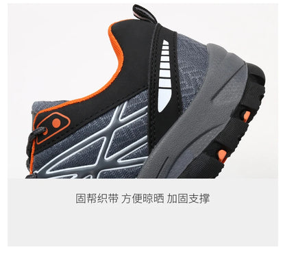 Scarpe da trekking da uomo Brand in mesh traspirante, scarpe da viaggio outdoor impermeabili per caccia e pesca, scarpe sportive da montagna, fuoristrada e riding