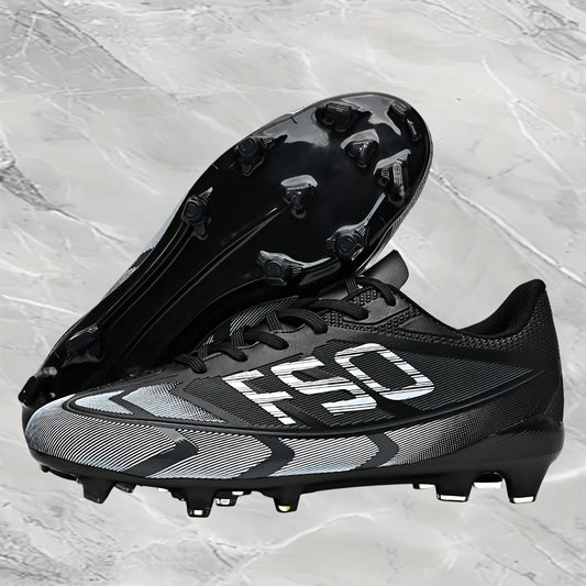 Chaussures de football AG/FG de style nouveau, crampons stables en TPU longs, unisexe, pour terrain de gazon extérieur, matchs et entraînements de football
