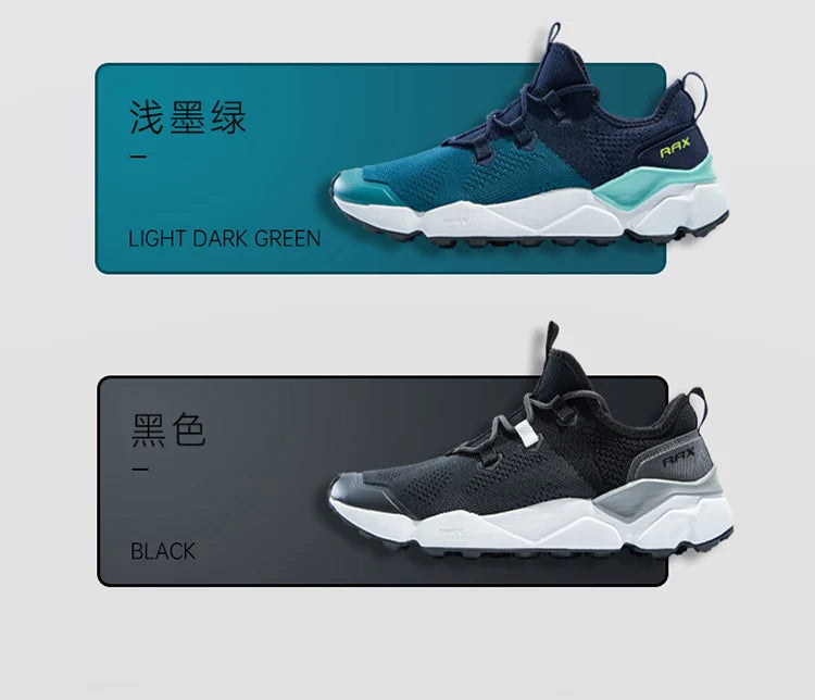 RAX Outdoor Breathable Hiking Shoes Men Lightweight Walking Trekking Wading Shoes Sport Sneakers Men Outdoor Sneakers Male