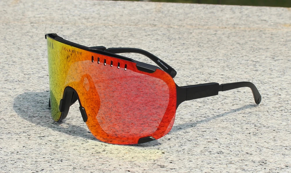 Lunettes de soleil photochromiques DEVOURS pour le cyclisme, hommes et femmes, sport, VTT, vélo, lunettes MTB, changement de couleur
