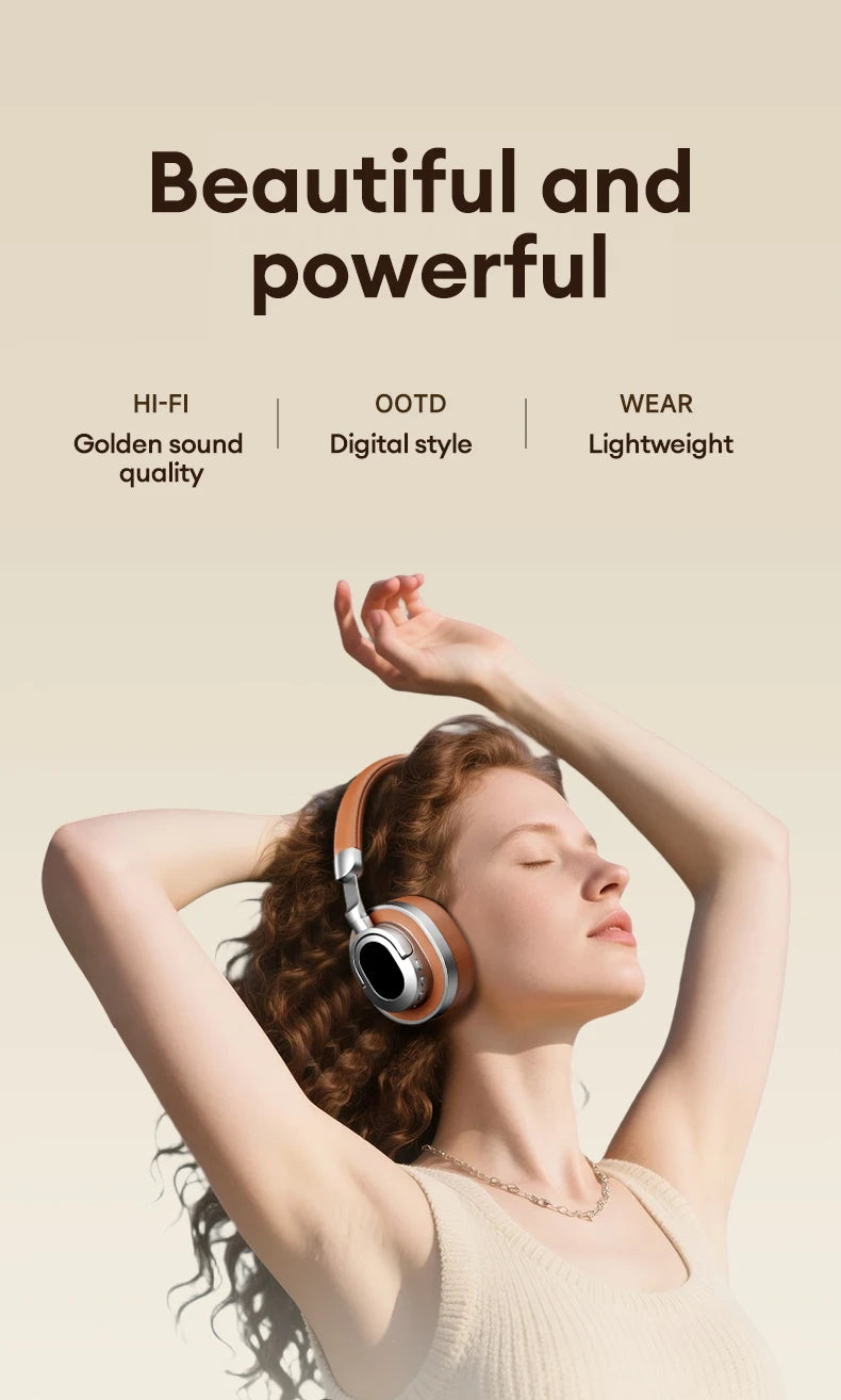Cuffie over-ear Lenovo LE602 Bluetooth 6.0 – Headset gaming HiFi stereo ANC wireless e cablato con microfono ENC HD