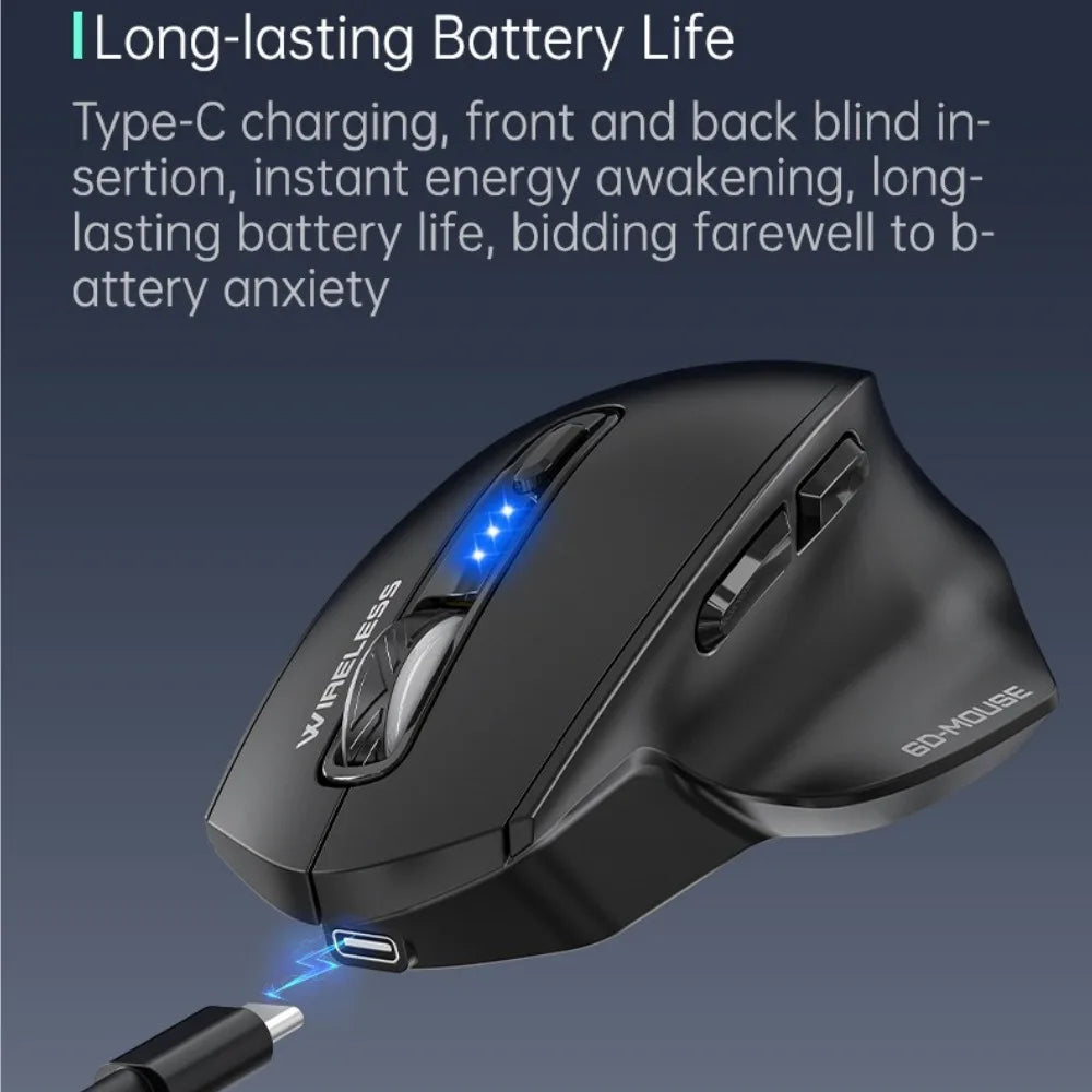 Ratón USB con cable, retroiluminación RGB, silencioso, ergonómico y DPI ajustable para ordenador de sobremesa, portátil, PC, oficina, gaming, hogar y uso diario en el trabajo