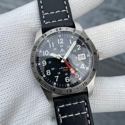 Relógio de pulso mecânico STEELFLIER Official SF792 GMT, movimento NH34, luminescência Super BGW9 C3, resistente à água até 200M, relógio de mergulho de luxo para homem