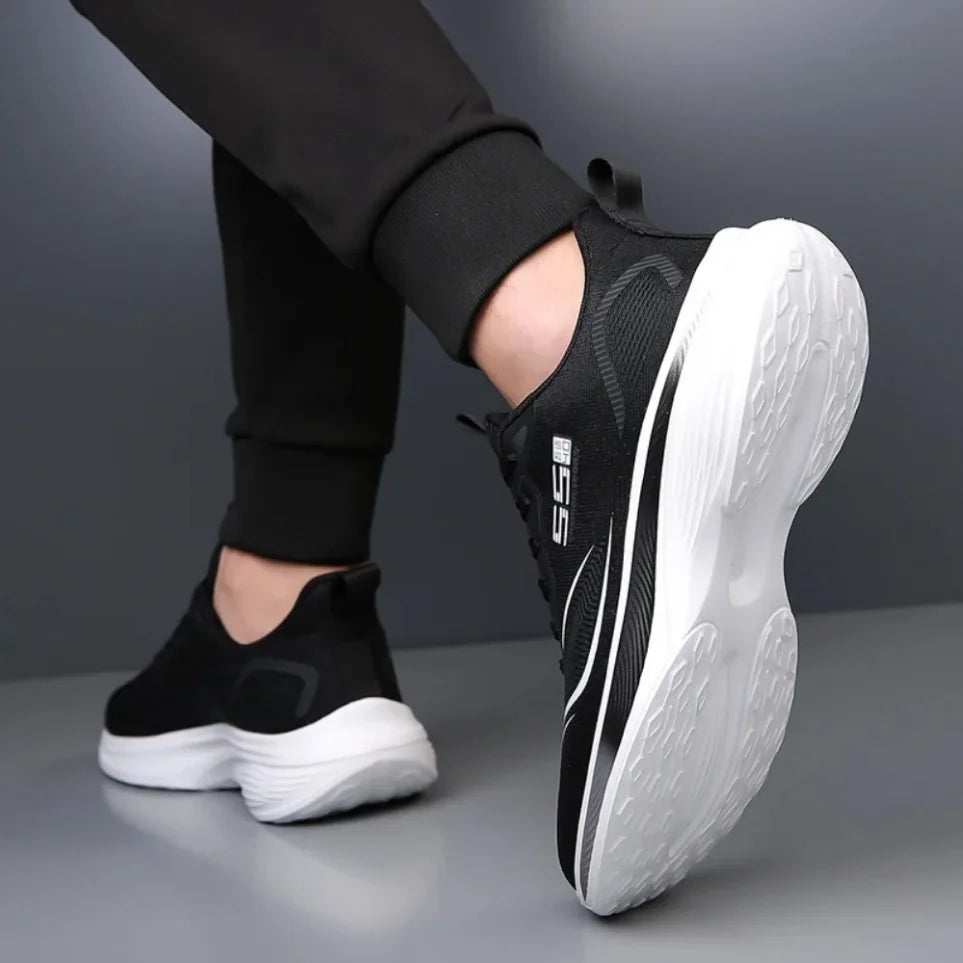 Carbon Plate Marathon Shoes Men Casual Sneakers Air Cushion Luxury Comfortable Lightweight Sports Running Shoes Male Footwear