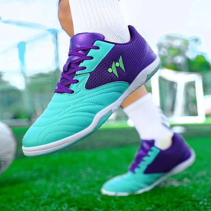 High-Quality New Men's Football Boots Grass High-Top Futsal Sneakers Soccer Shoes Non-Slip Match Indoor Hot-Selling Outdoor Sports