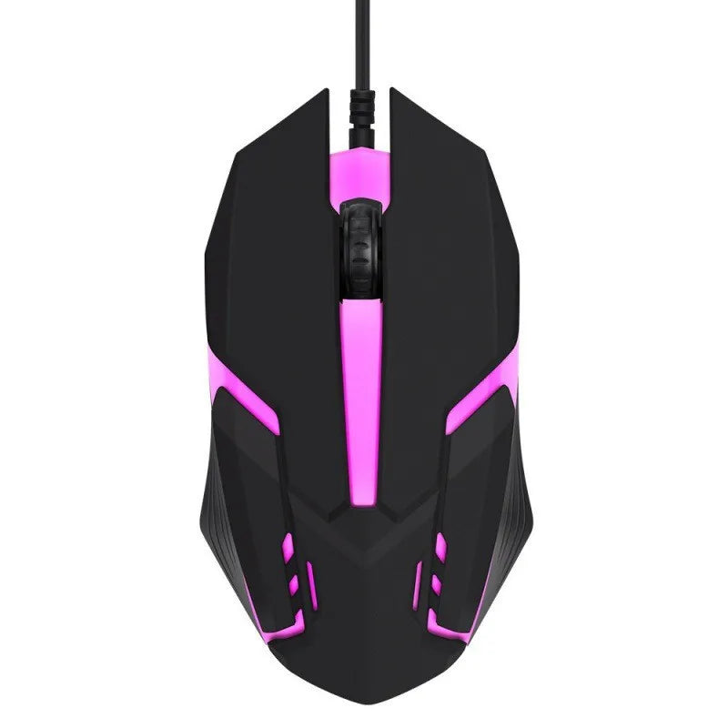 Ratón gaming con cable USB G6, 7 botones con rueda de desplazamiento, 5500DPI ajustables, óptico y ergonómico, para e-sports, portátil, PC y Xiaomi