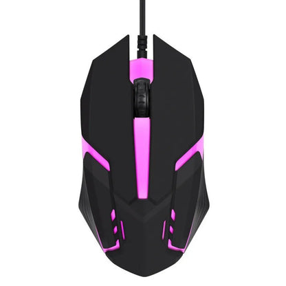 Ratón gaming con cable USB G6, 7 botones con rueda de desplazamiento, 5500DPI ajustables, óptico y ergonómico, para e-sports, portátil, PC y Xiaomi