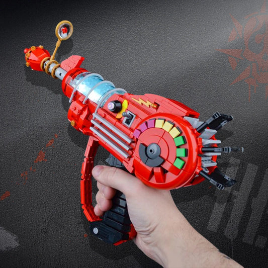 MOC Call of Duty Ray Gun Building Blocks Call of Duty Game Series Gun Weapon Model Bricks Toys For Children Kid Birthday Gifts