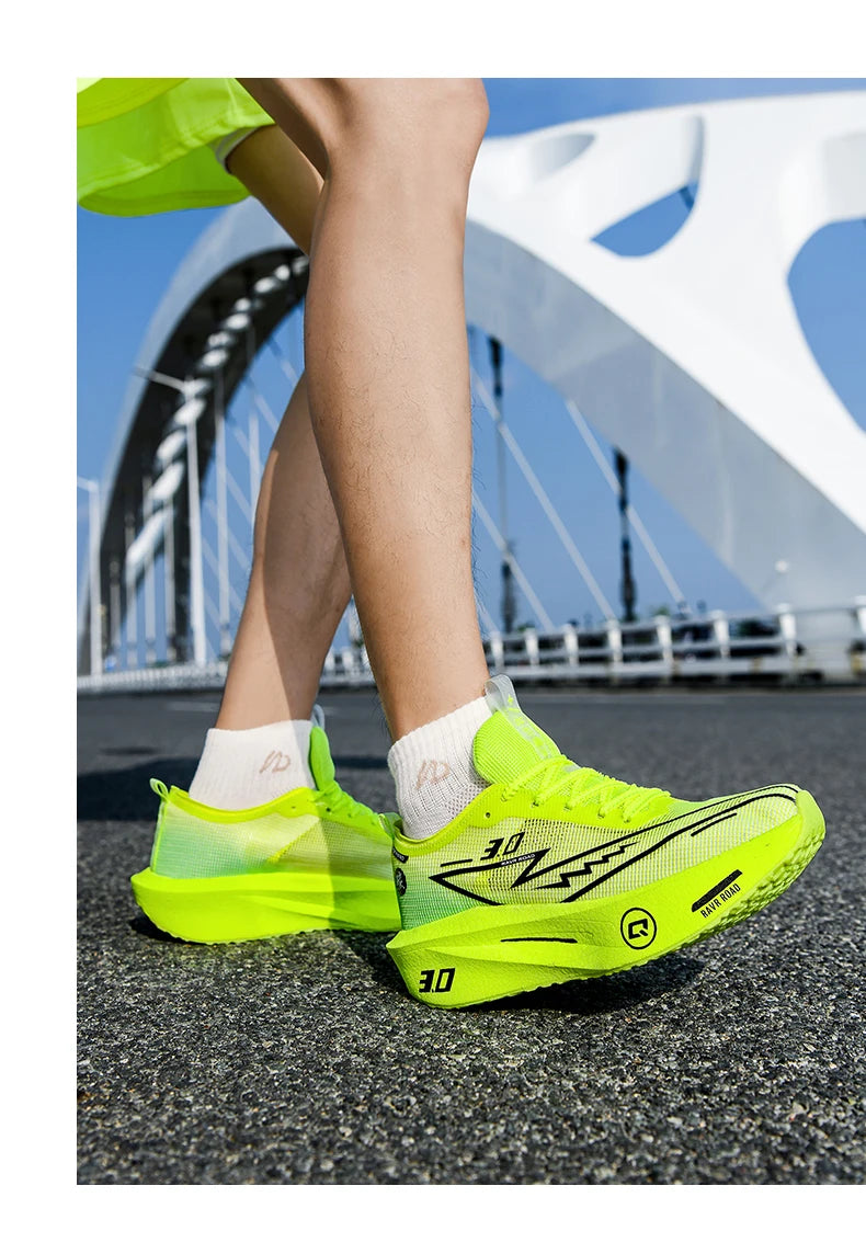 Sneakers da uomo in mesh comfort, scarpe da tennis 2025, running da uomo con piastra in carbonio 3.0, ammortizzazione per sport, allenamento e jogging