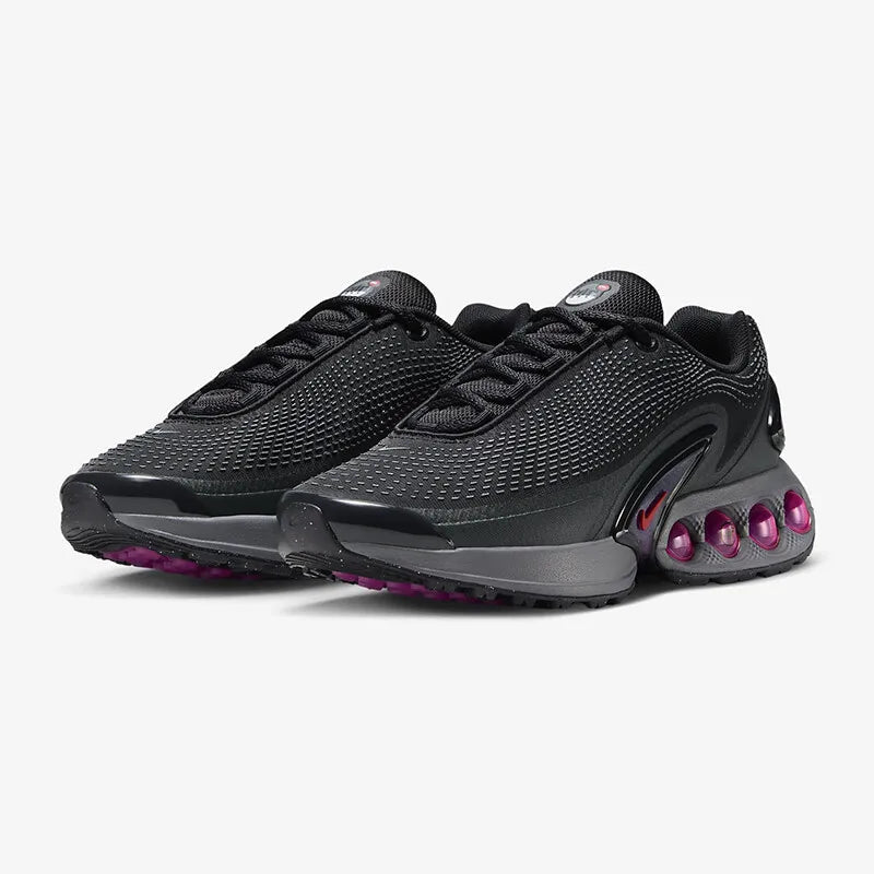 Nike Air Max Dn da uomo, nuove scarpe sportive casual nere con ampia ammortizzazione Fb8987-008