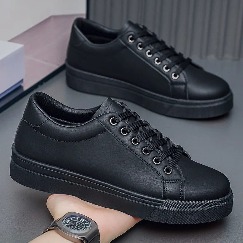 Zapatillas de moda para hombre, novedad muy vendida, blancas y modernas, deportivas y de ocio para estudiantes, versátiles para hombre