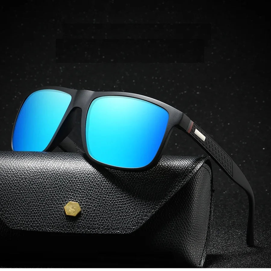 Fashion Vintage Square Unisex Sunglasses Men Women Luxury Brand Designer Men's Sun Glasses Driving Fishing Eyewear Man