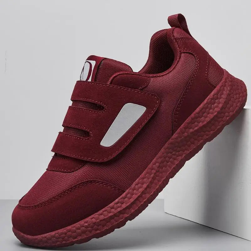 Design Diabetic Shoes Wide Walking Shoes with Adjustable Closure Slip-On Orthopedic Elderly Shoes Sneakers for Men Women