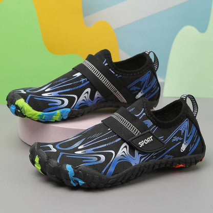 Nuevos zapatos de playa y buceo rápido para niños y niñas Qianjiang, zapatos de natación, calzado para fitness en interiores y zapatos de baño 29-38#