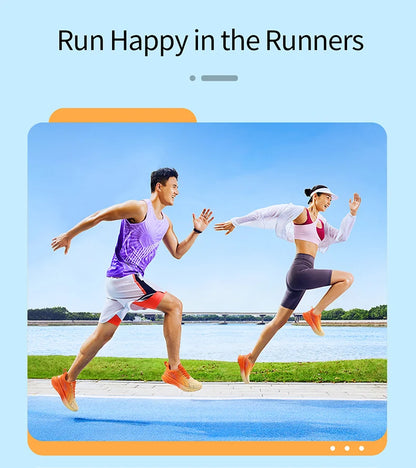 ONEMIX New Cushioning Running Shoes For Men Suitable for Heavy Runners Lace-Up Sports Women Non-slip Outdoor Athletic Male Sneakers