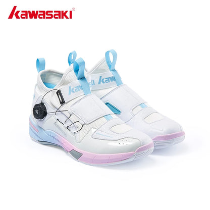 Kawasaki King Series 2.0 Professional Badminton Shoes For Men Women Anti-Twist Sports Original Men's Tennis Shoes Sneakers A3311