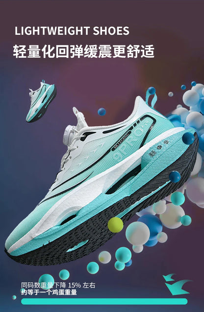 Running Shoes Carbon Board Speciality Marathon Men Sports Breathable Lightweight Women's Comfortable Athletic Nonskid Sneakers