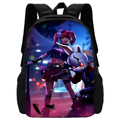 Zaini Hot Battle Royale Fortnite per bambini, ragazzi e ragazze, regalo di compleanno per studenti, borse scuola unisex, zaino da campeggio resistente