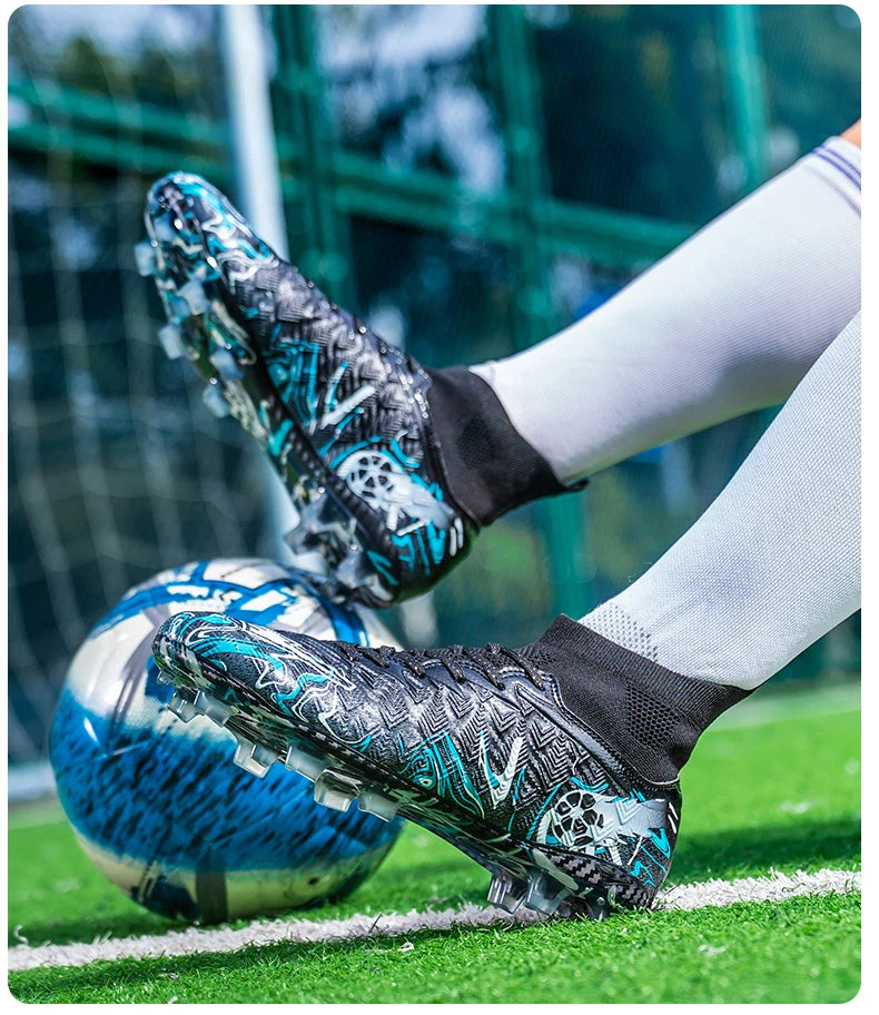 Nuove scarpe da calcio professionali da uomo antiscivolo, unisex, traspiranti, per futsal e sport, nuovi tacchetti ultraleggeri per dropshipping