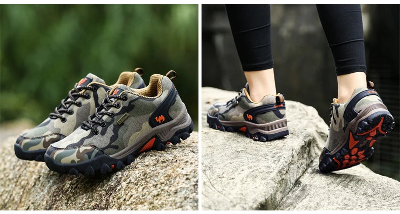 Casual Shoes Men Summer Outdoor Sneakers Women’s Footwear Trainer Waterproof Camouflage Army Shoe Male Military Shoes Tennis Jeans