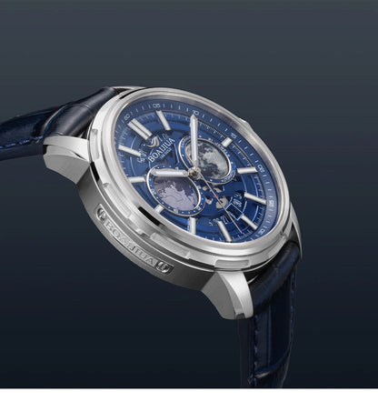 BORIAGE(BOAIJIUA) Orologio meccanico da uomo completamente automatico, design originale, impermeabile e luminoso