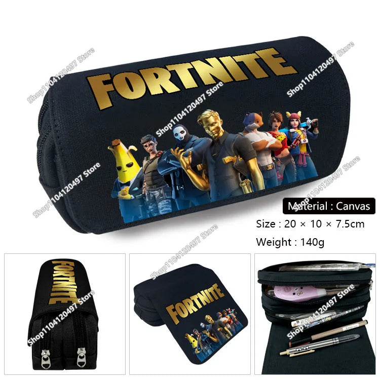 Carteras Fortnites para niños, monedero Anime Fortress Night, tarjetero de dibujos animados, bolso corto de cuero, cartera plegable de moda, regalo para niños