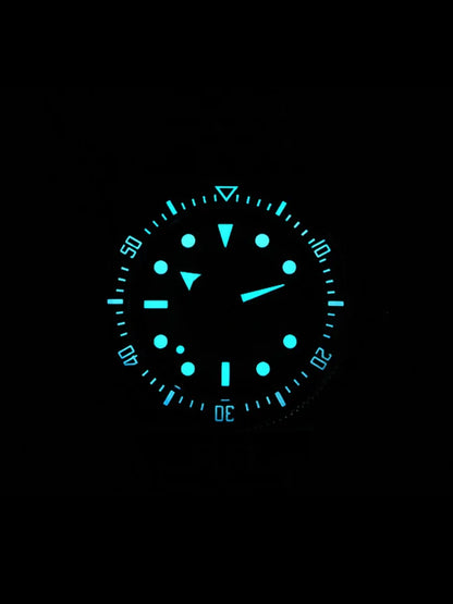 Relógio de mergulho masculino San Martin 37.5mm 40mm Miyota 9015 com mostrador esmaltado, relógio de pulso mecânico automático de luxo, resistente à água 200m SN0148
